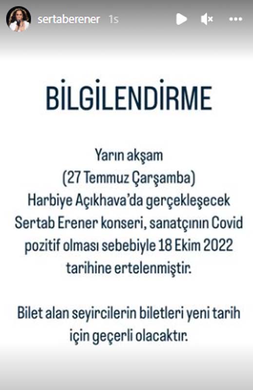 Yarın konser verecekti... 57 yaşındaki ünlü şarkıcı Sertab Erener'den beklenmedik, üzen haber!