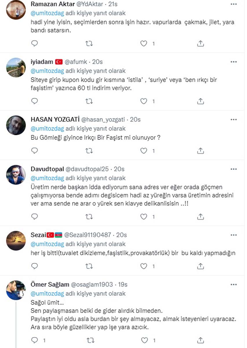 Ümit Özdağ giydiği tişörtlerin reklamını yaptı, takipçilerinin hışmına uğradı! 