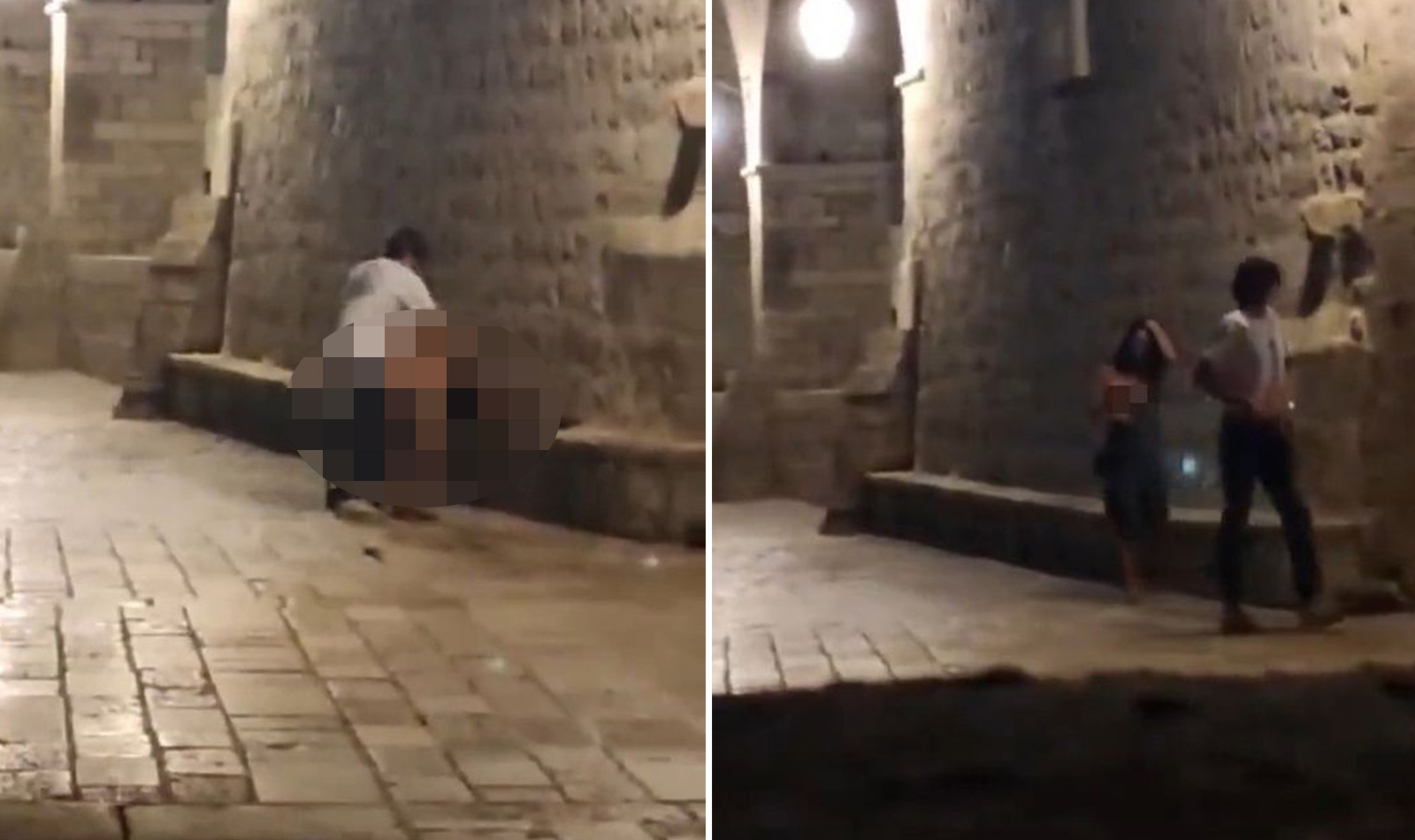 Game Of Thrones'un çekildiği yerde şaşkınlık yaratan görüntü! Kimseye aldırmadan cinsel ilişkiye girdiler 