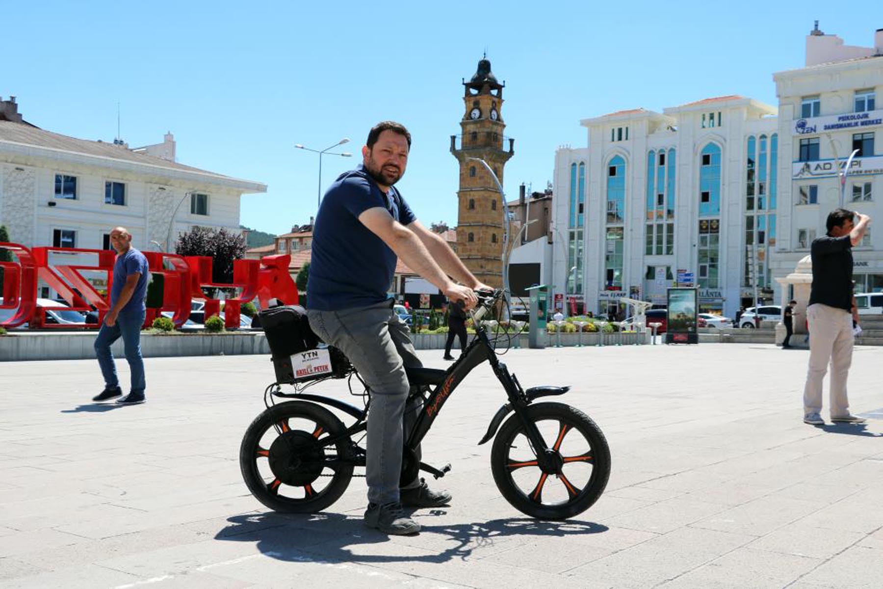 3 kardeşin ürettiği çevre dostu elektrikli bisiklet şaşırttı! 50 kuruşla 45 kilometre gidiyor! Sadece 1.500 TL'ye mal edildi! 