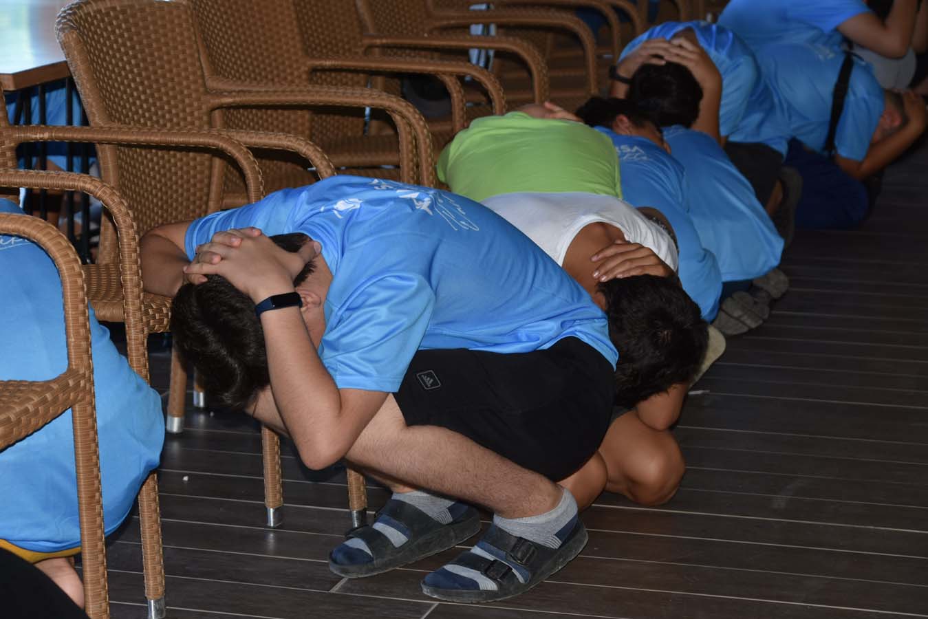 PAEK, Pendik Gençlik Kampı'nda bulunan öğrencilere Afet Bilinci isimli eğitim verdi