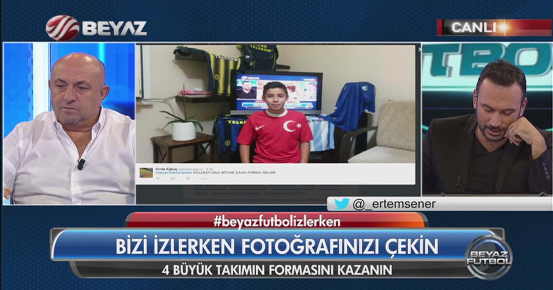 Ertem Şener, Beyaz TV'ye geri döndü! Beyaz Futbol ve Derin Futbol geliyor: Bugünden itibaren yuvama dönmüş bulunmaktayım