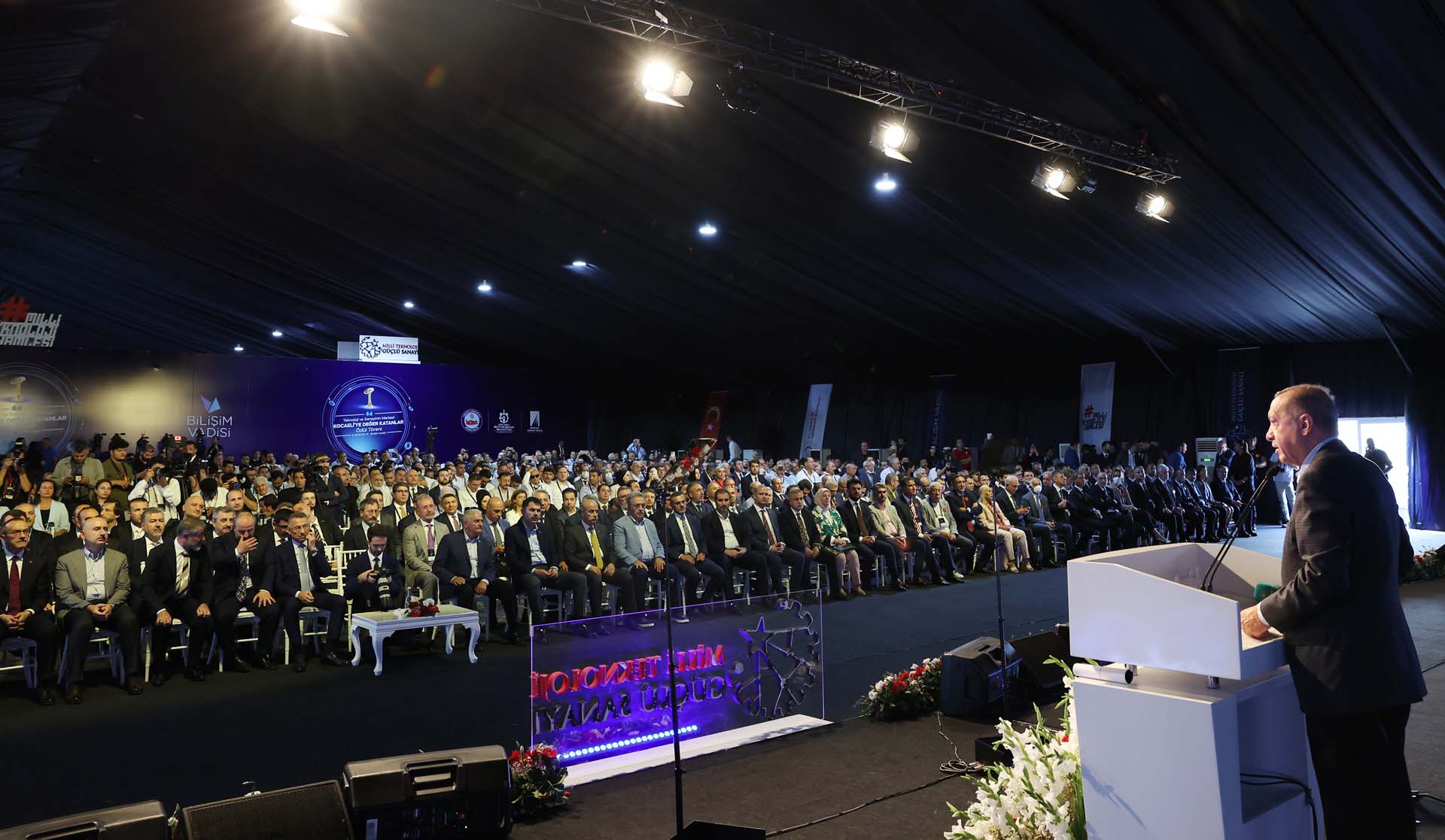 Cumhurbaşkanı Erdoğan, Kocaeli’ye Değer Katanlar Ödül Töreni'nde konuştu: Bizimle ortalıklara girmek isteyen süper güçler var