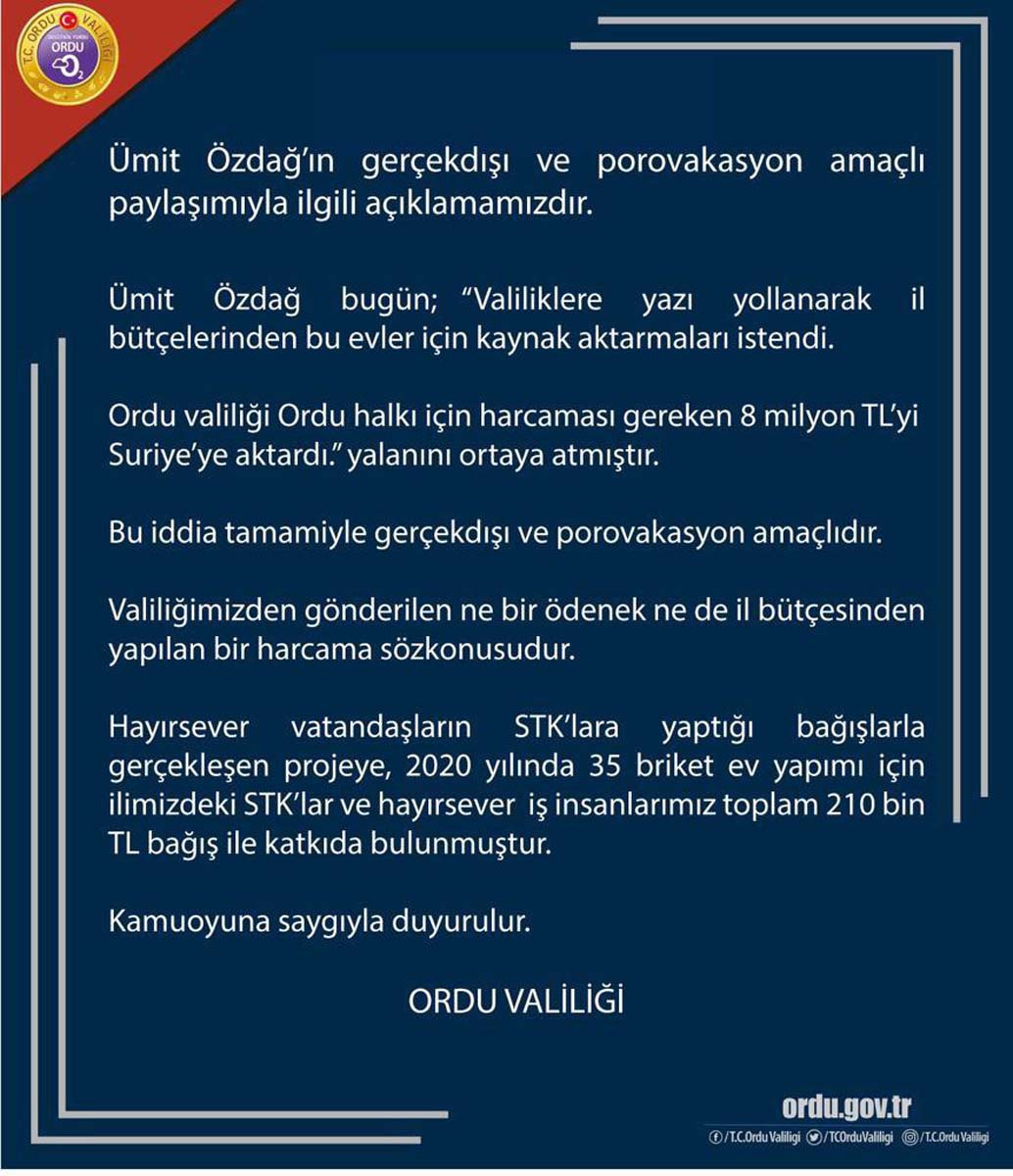 Bakanlık Sözcüsü Çataklı'dan Ümit Özdağ için zehir zemberek sözler: Bir deliyi başımıza saldılar. Uğraşıp duruyoruz. 