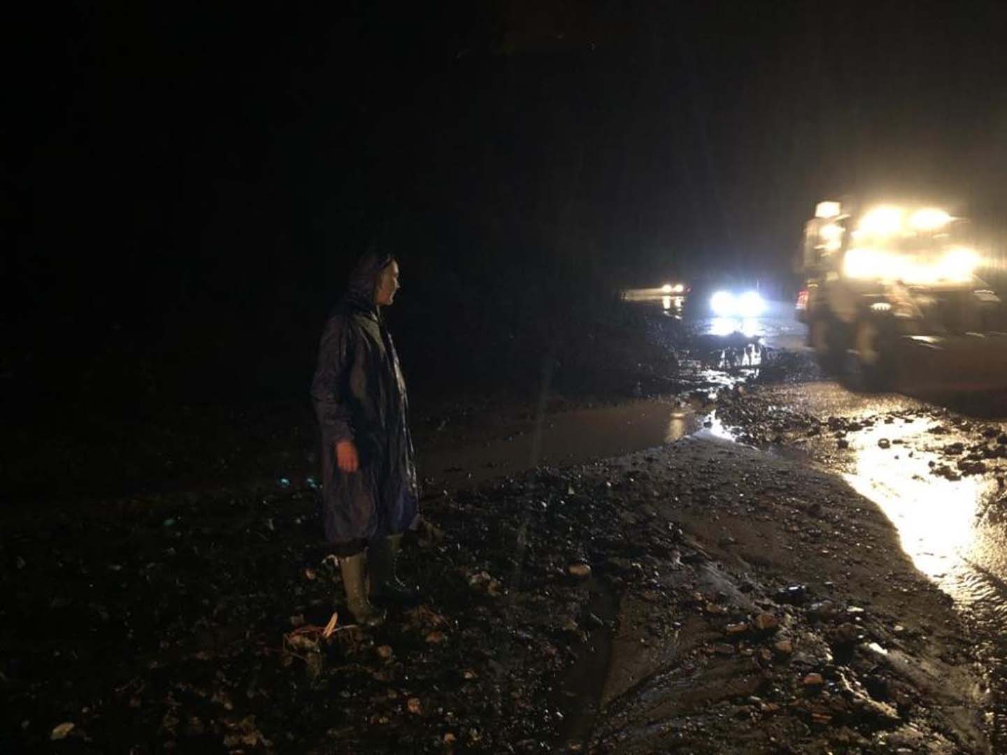Giresun'da yaşanan şiddetli yağışlar sel ve heyelana neden oldu!