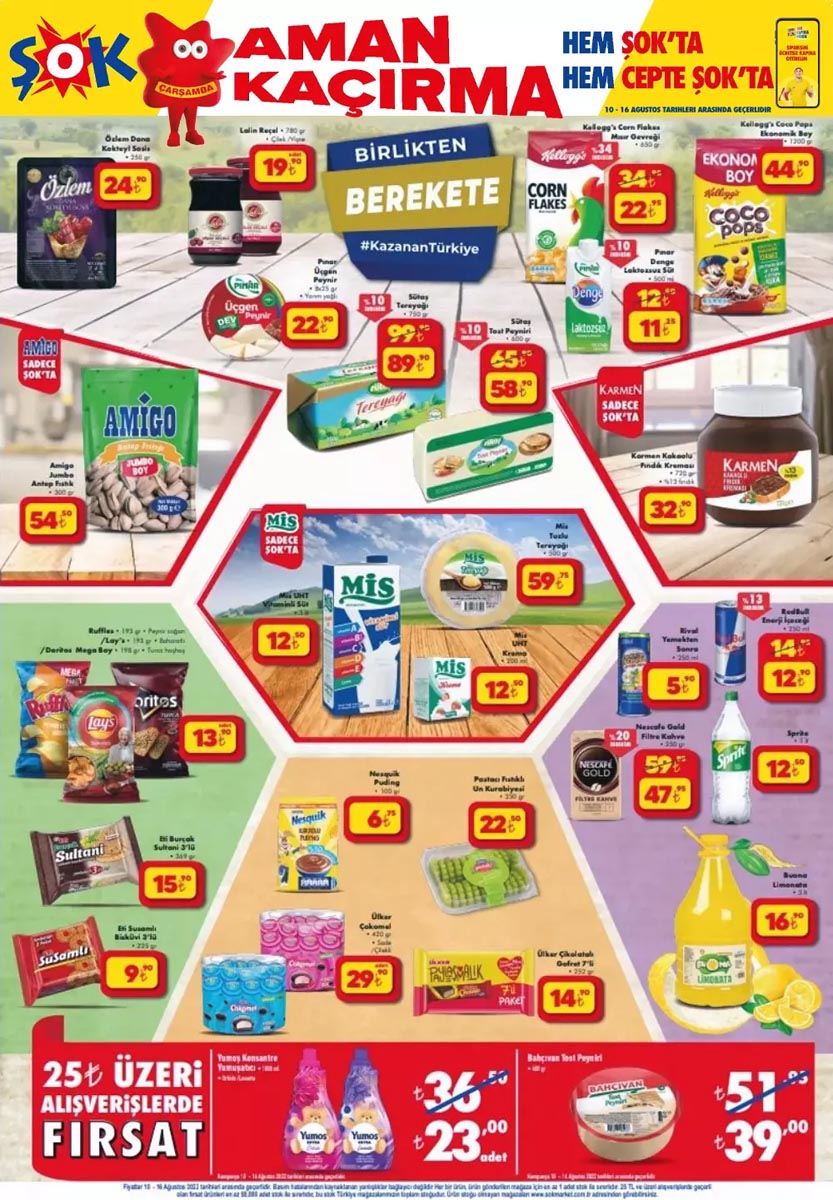 10 Ağustos 2022 ŞOK Aktüel ürünler kataloğu! Bu hafta ŞOK'ta neler var? Katalogda hangi ürünler yer alıyor?