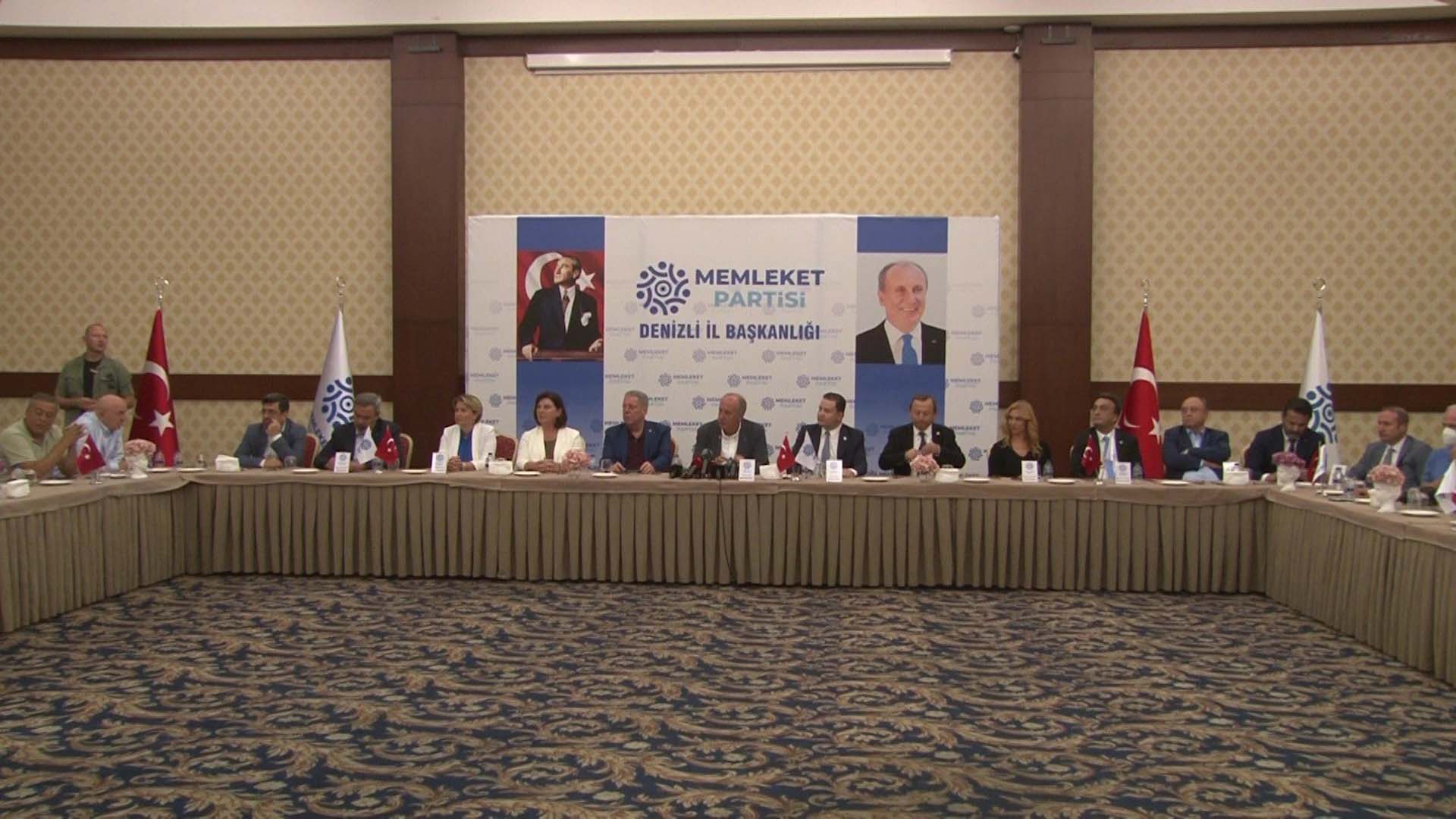 Muharrem İnce, Millet İttifakı'nı topa tuttu:6’sından biri çıkıp da ben bu Erdoğan’ı yenerim diyemiyor