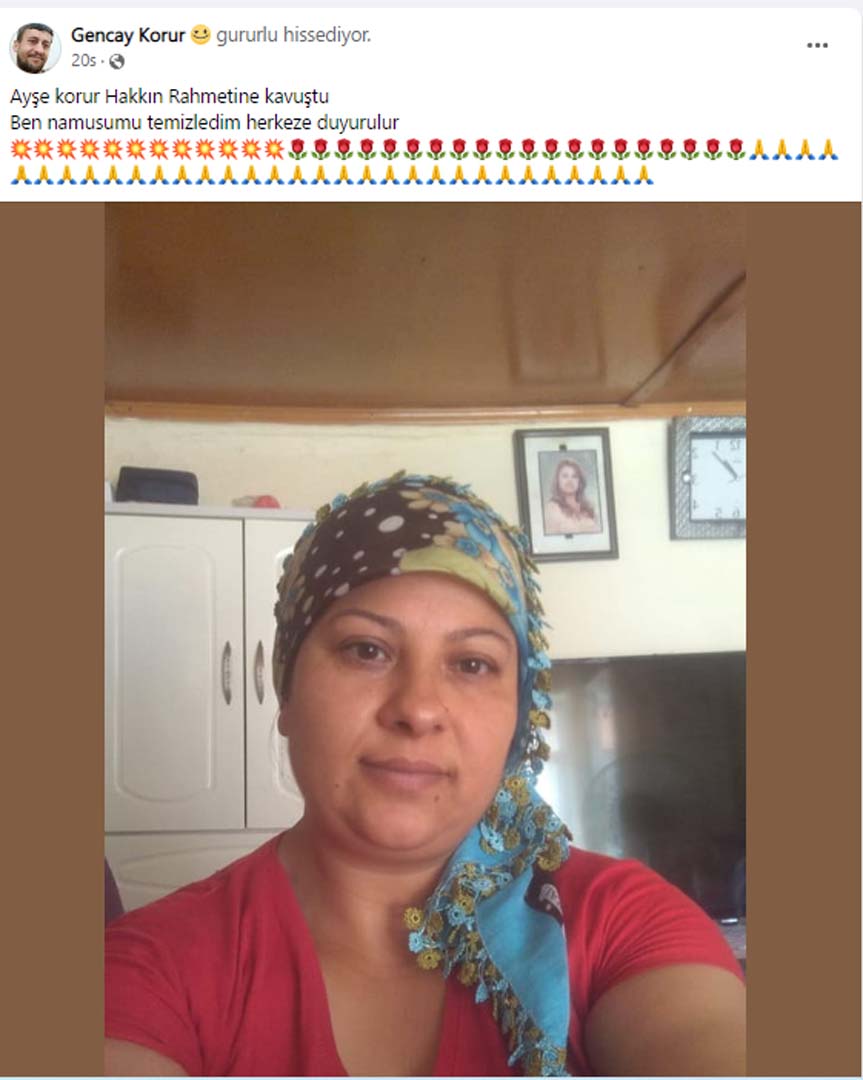 Boşanma aşamasında olduğu karısını öldürdü! Facebook'tan 'gururlu hissediyor' diye paylaşım yaparak kan dondurdu!