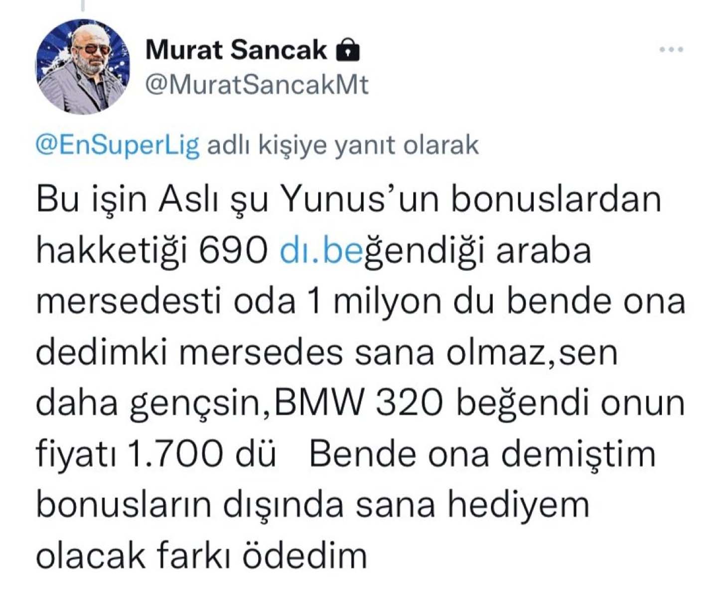Adana Demirspor Başkanı Murat Sancak'tan Yunus Akgün'e büyük jest! Beğendiği arabanın farkını ödedi 