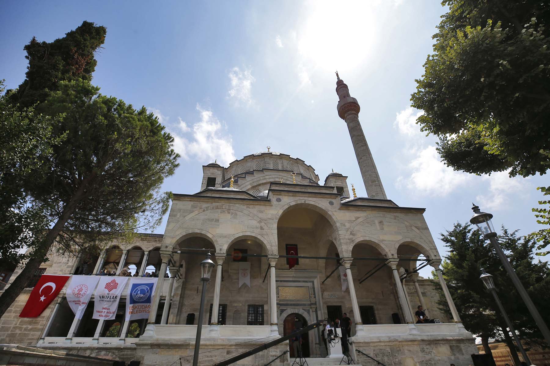 Cumhurbaşkanı Erdoğan, Üsküdar'da Ayazma Camii'nin ibadete açılış töreninde konuştu