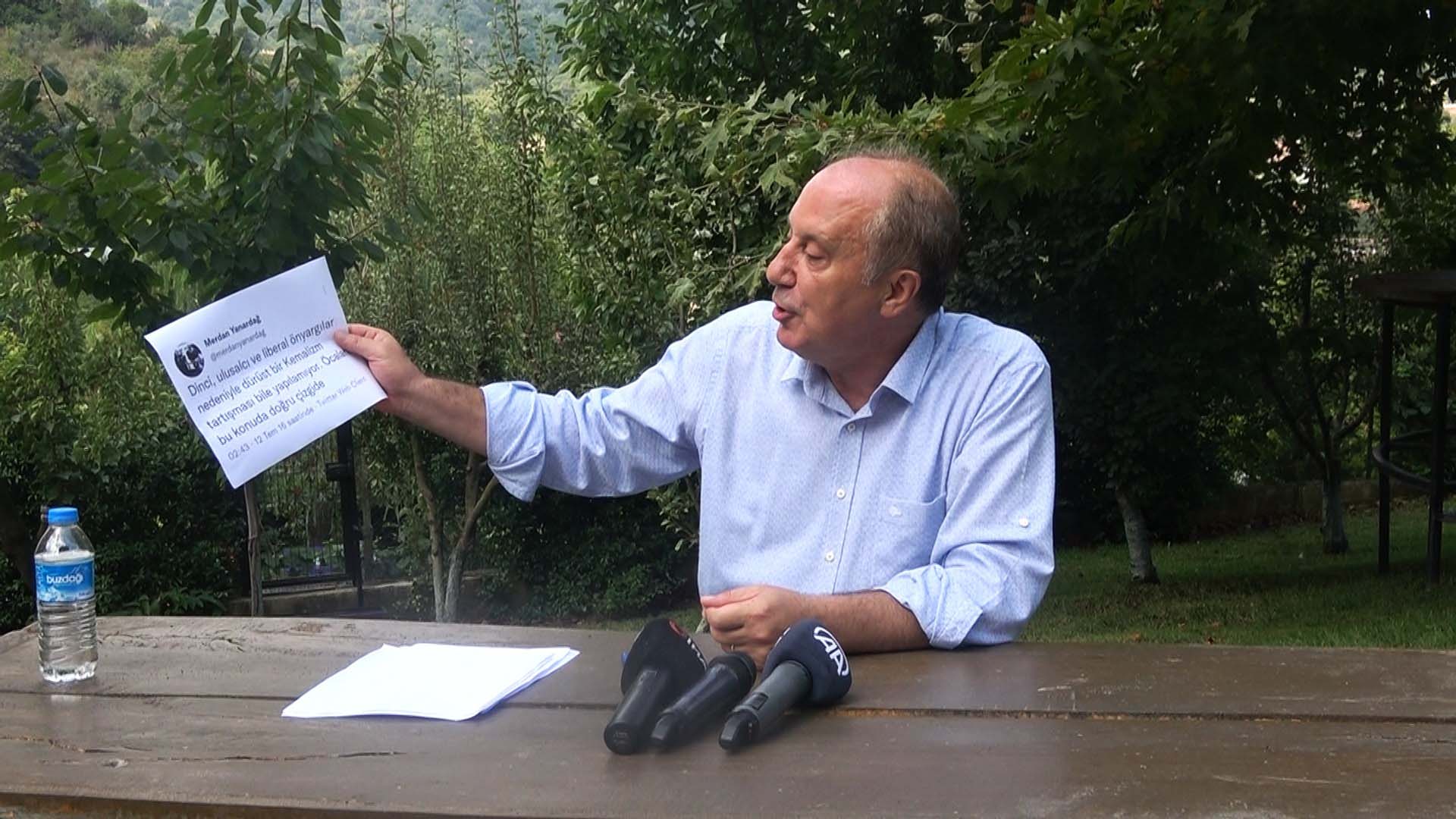 Muharrem İnce, muhalefet medyasını topa tuttu: Belediyeleri haraca bağlamışlar, siz kokuşmuş, çürümüşsünüz