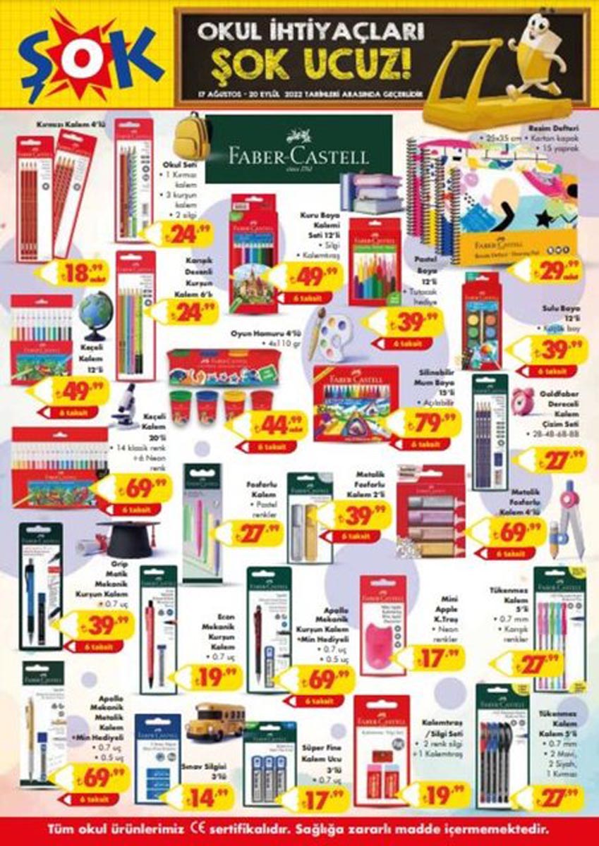 17 Ağustos 2022 ŞOK Aktüel ürünler kataloğu! Bu hafta ŞOK'ta neler var? Katalogda hangi ürünler yer alıyor?