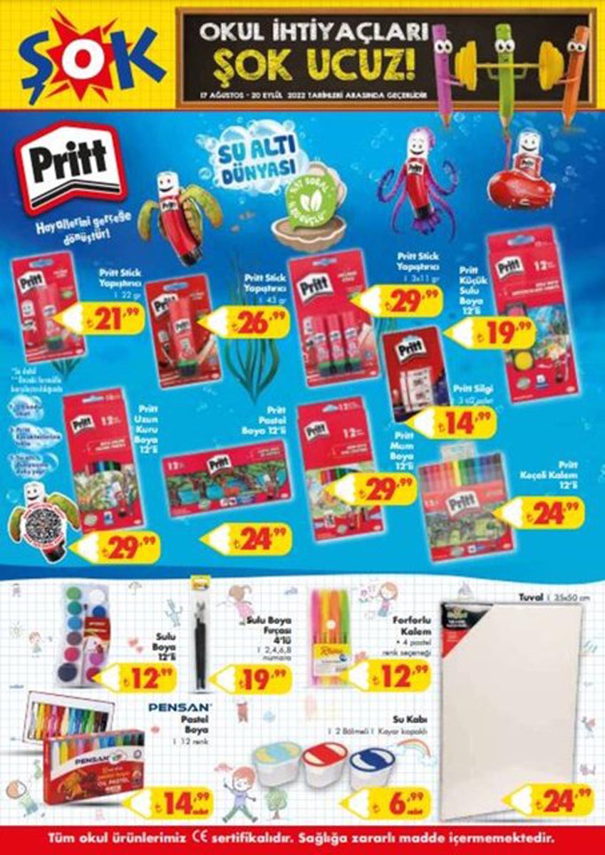 17 Ağustos 2022 ŞOK Aktüel ürünler kataloğu! Bu hafta ŞOK'ta neler var? Katalogda hangi ürünler yer alıyor?