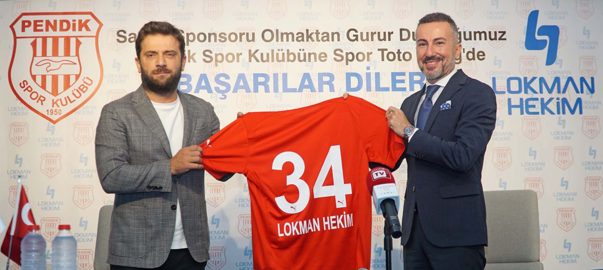 Protokol imzalandı! Pendikspor'un sağlık sponsoru Lokman Hekim Sağlık Grubu oldu
