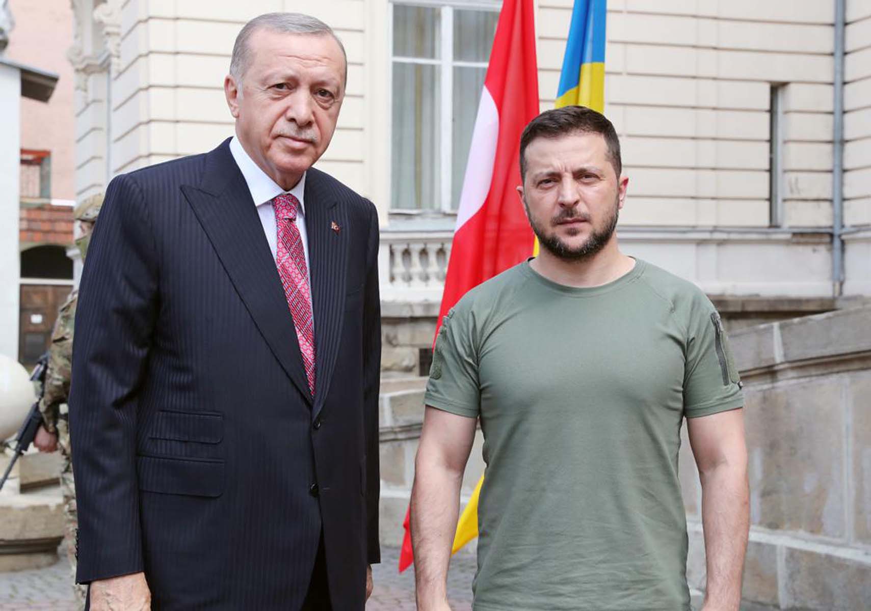 Cumhurbaşkanı Erdoğan'dan Ukrayna'ya kritik ziyaret! Zelenskiy ve Guterres ile görüştü 