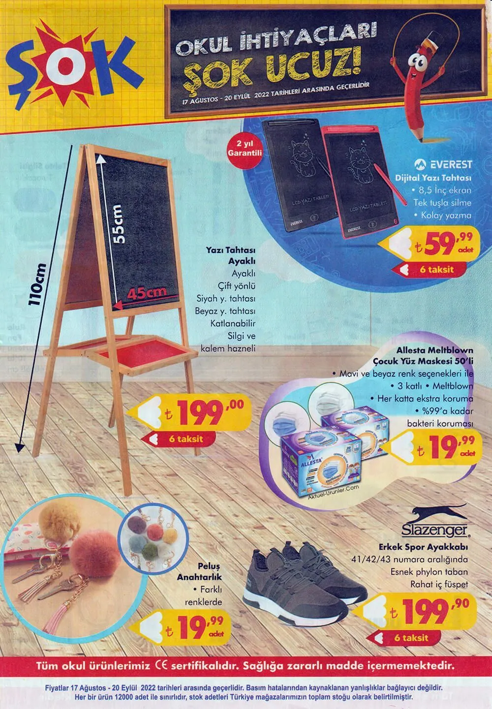 20 Ağustos 2022 ŞOK Aktüel ürünler kataloğu! Bu hafta ŞOK'da neler var? Katalogda hangi ürünler yer alıyor?