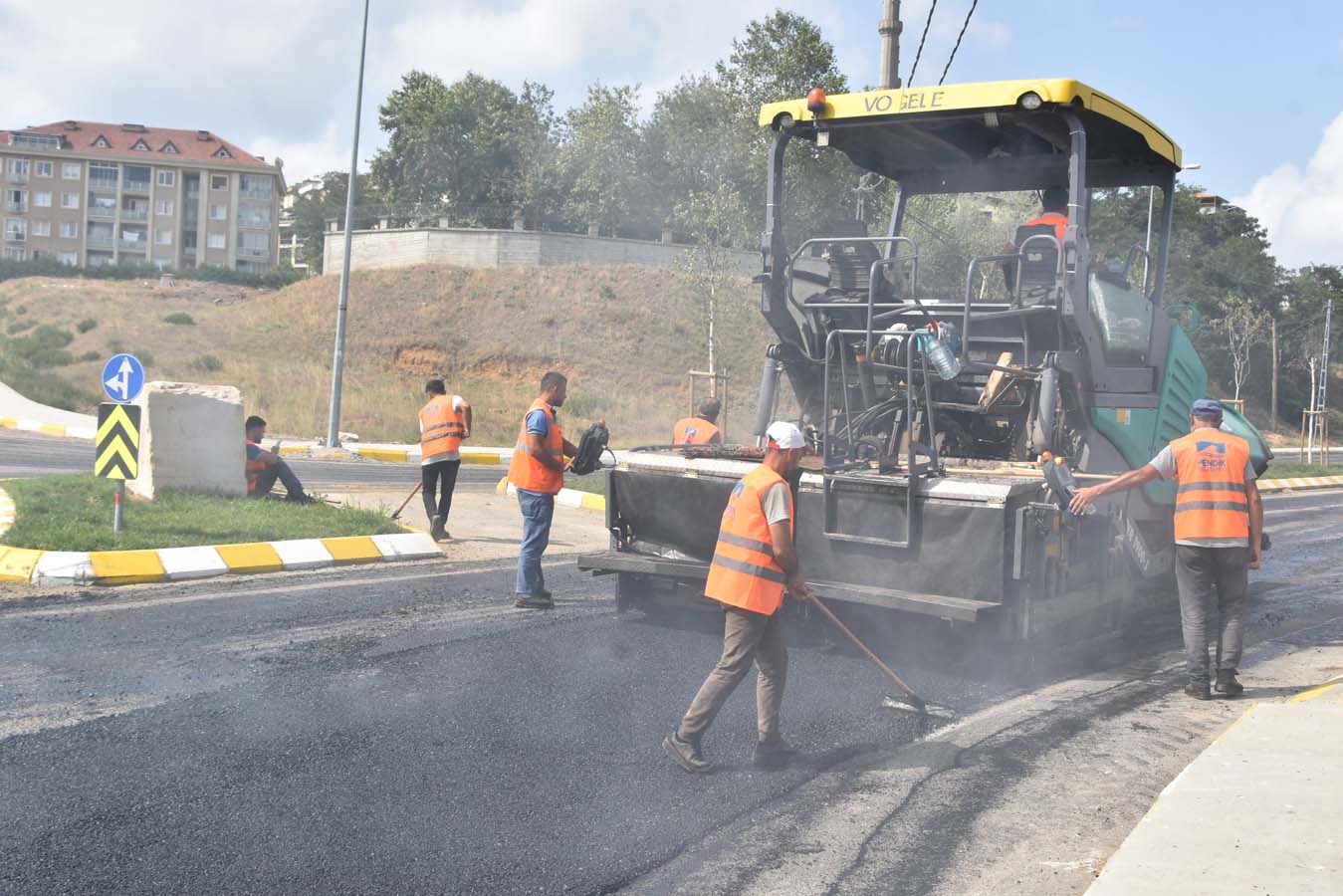 Pendik Belediyesi çevre düzenlemesine devam ediyor! Yayalar 2. etap çalışmalarında son gelindi!