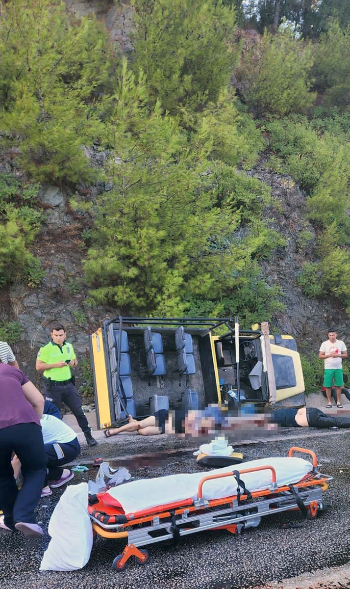 Muğla Marmaris'te feci kaza! Safari turu kötü bitti: 5 ölü, 6 yaralı