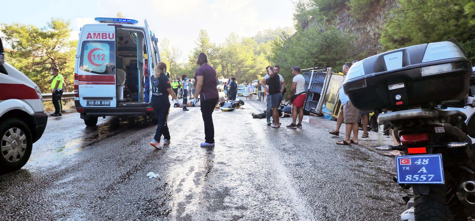 Muğla Marmaris'te feci kaza! Safari turu kötü bitti: 5 ölü, 6 yaralı