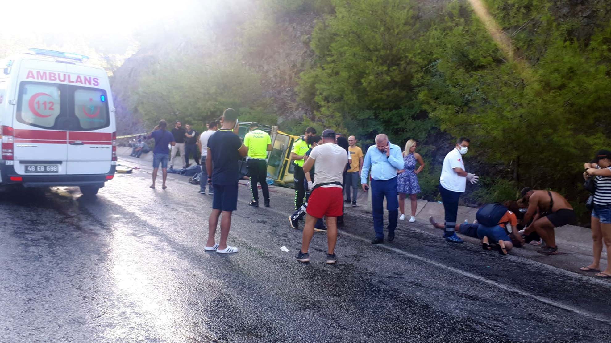 Muğla Marmaris'te feci kaza! Safari turu kötü bitti: 5 ölü, 6 yaralı