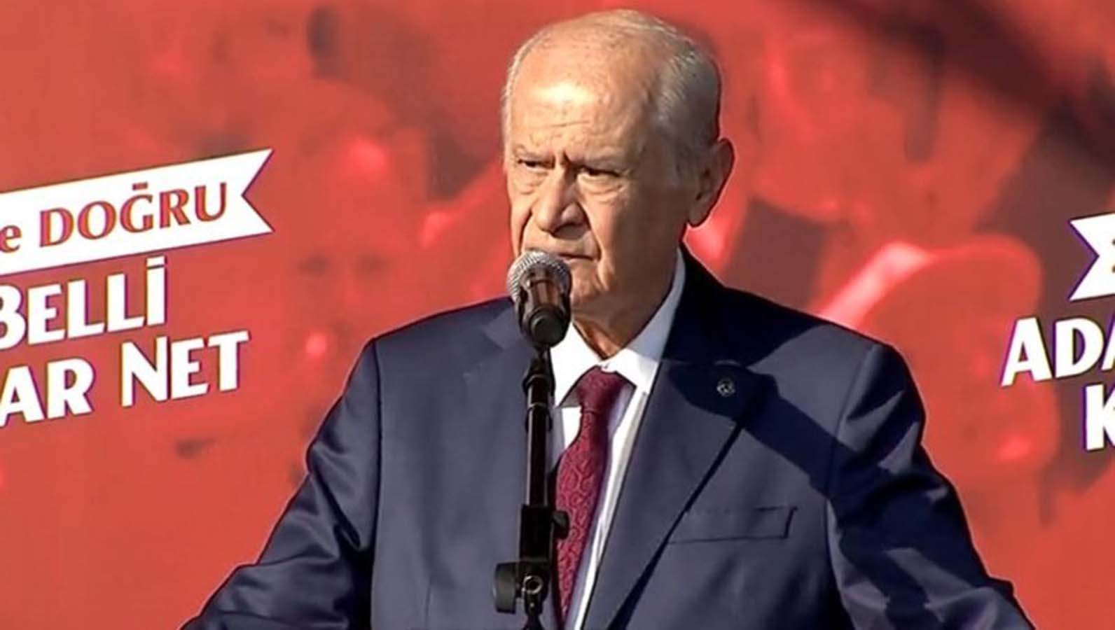 MHP Genel Başkanı Devlet Bahçeli:Hedefimiz Sayın Erdoğan'ın açık ara farkla tekrar Cumhurbaşkanı seçilmesi