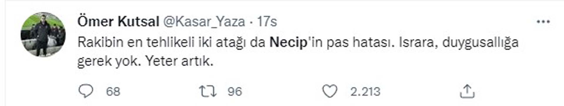 Beşiktaş, Başakşehir'e kaybedince olanlar oldu! Taraftar sinirini Necip Uysal'dan çıkardı! "Necip’i ıslıklamayan Beşiktaş’lı değildir"