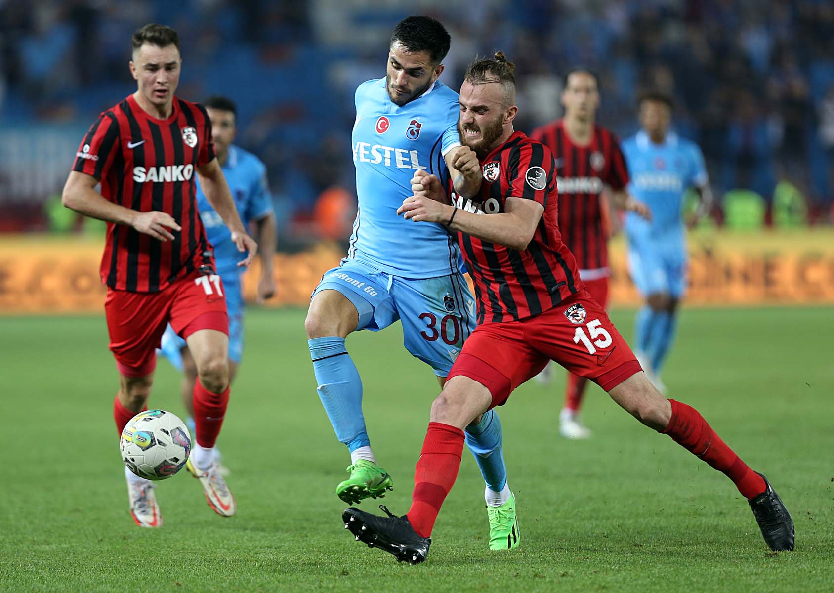 Trabzonspor 3 - 2 Gaziantep FK | MAÇ SONUCU 