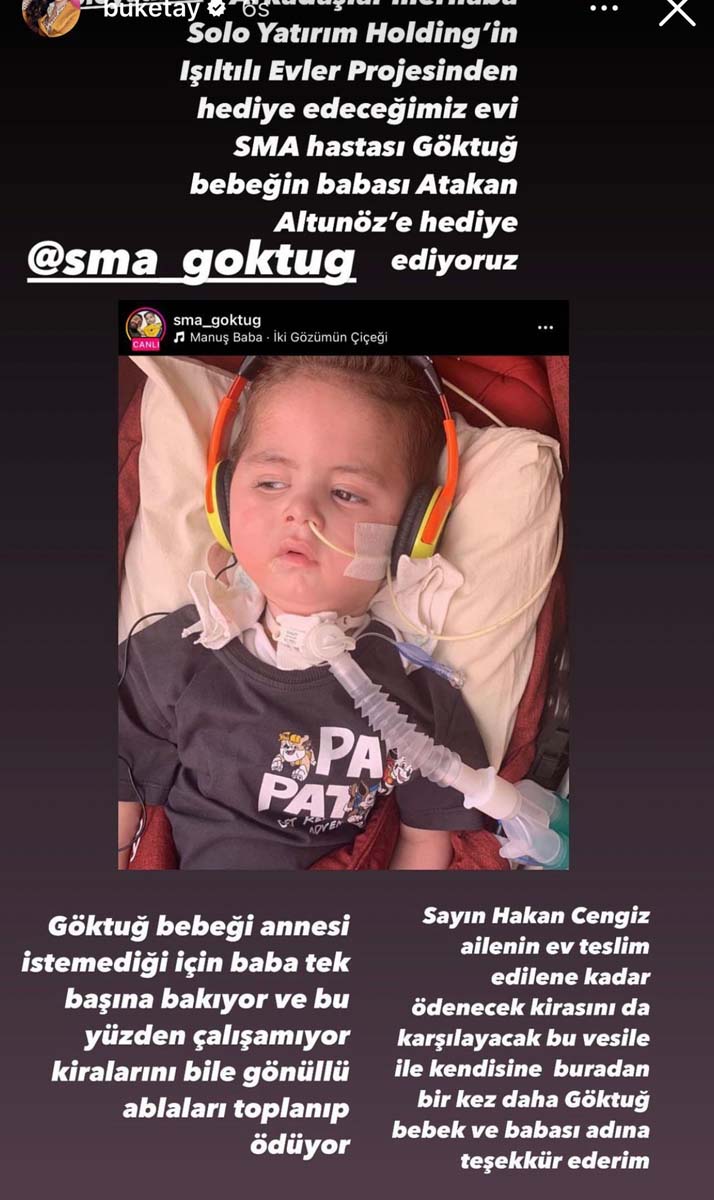 İyilik hareketi başlatmıştı! Buket Aydın, ev vereceği SMA'lı bebeği açıkladı, gözleri doldu