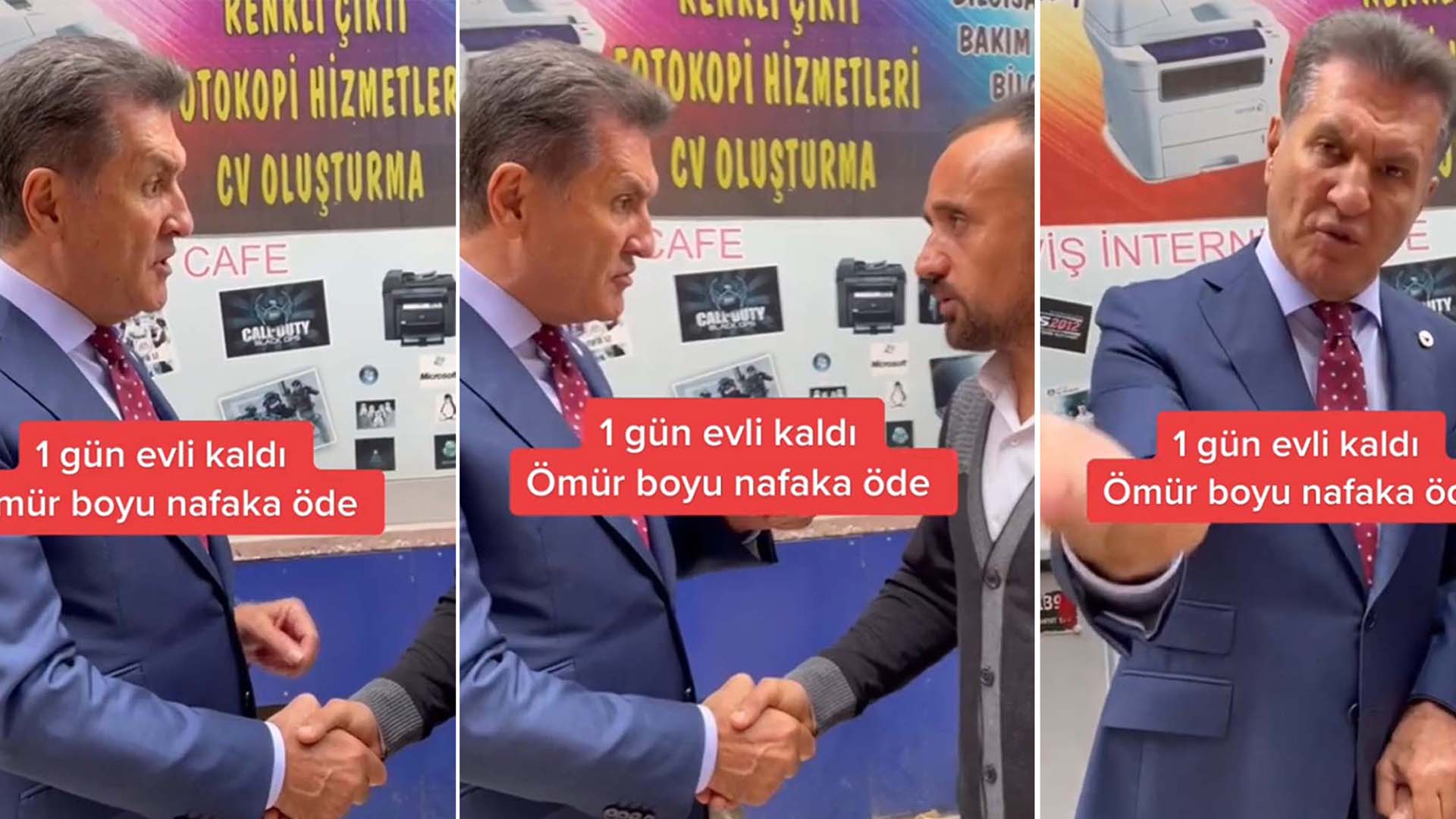 Mustafa Sarıgül'den TikTok videosu! Nafaka sorununa dikkat çekti! Haklısın TikTok başbakanı