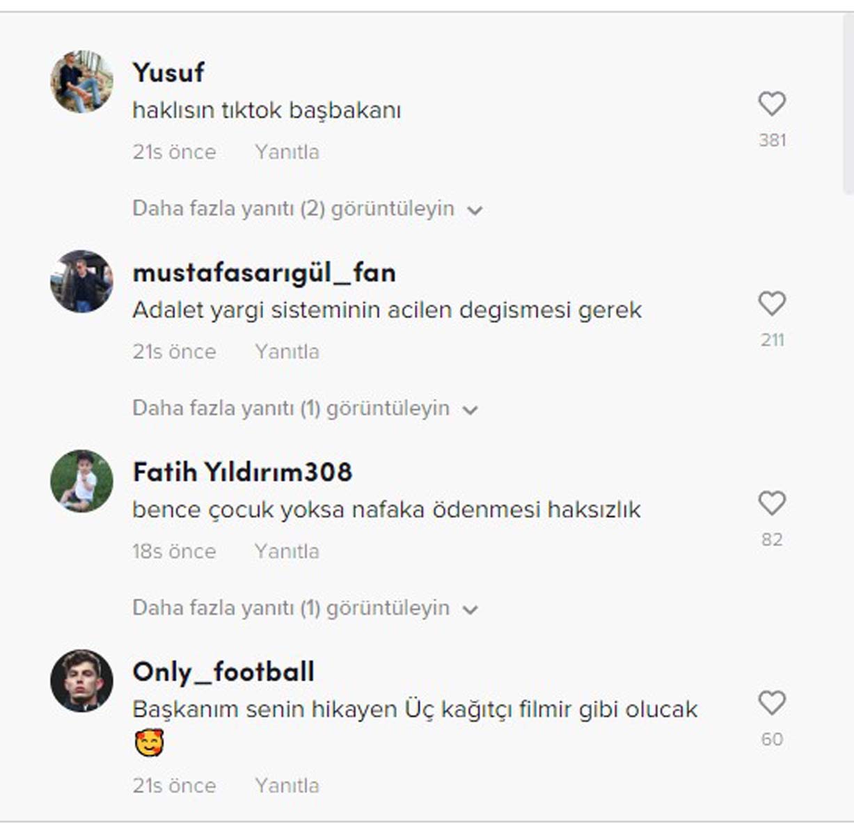 Mustafa Sarıgül'den TikTok videosu! Nafaka sorununa dikkat çekti! Haklısın TikTok başbakanı
