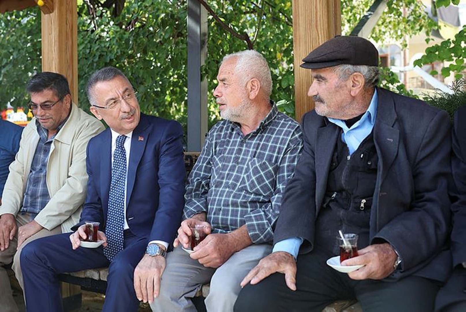 Cumhurbaşkanı Yardımcısı Fuat Oktay: Hiçbirinin kendisine güveni olmadığı için Recep Tayyip Erdoğan'ın karşısına çıkmaya çekiniyorlar