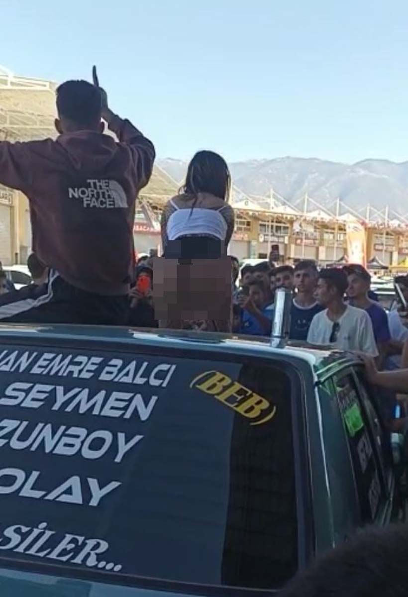Antalya Demre'deki Drift ve Tuning Fest’te skandal olay! Müstehcen dans tepki çekti: Bu memleketi ahlaksızlara bırakmayacağım