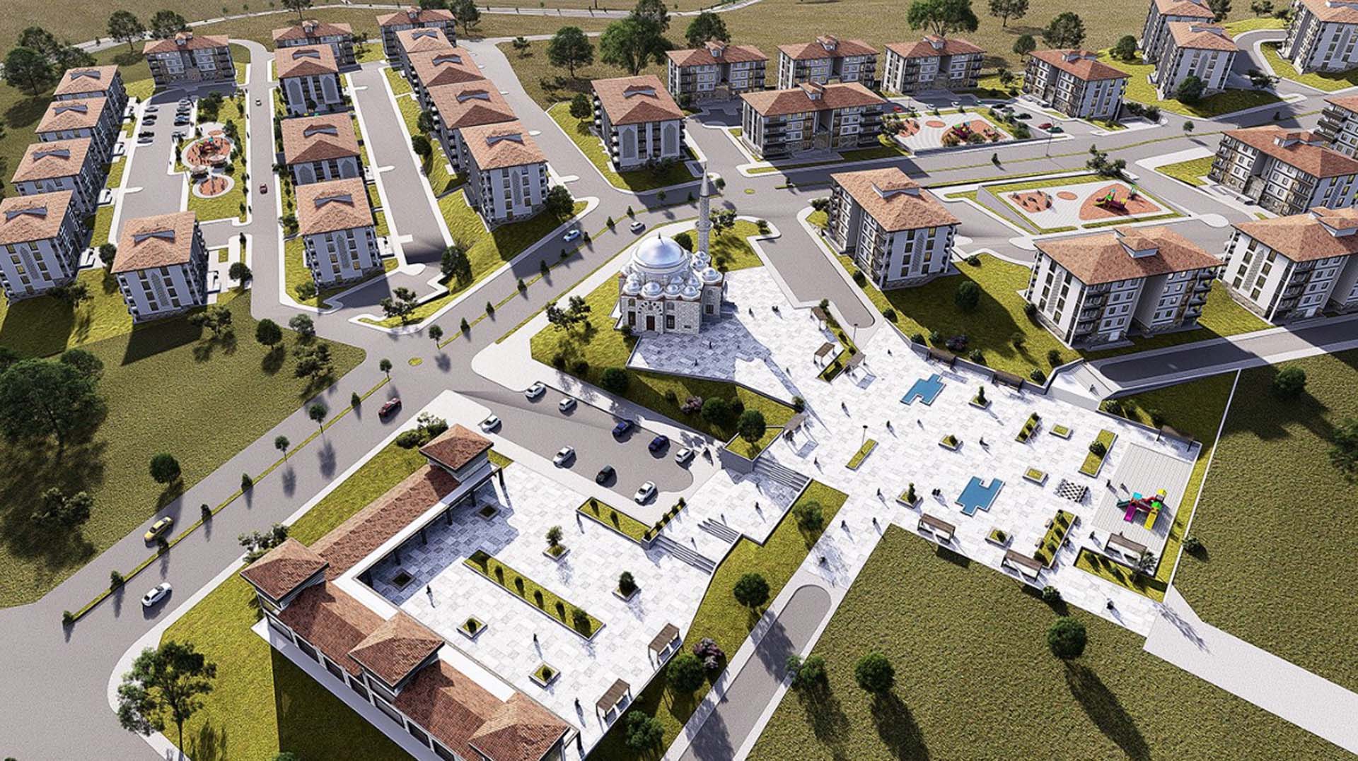 Bakan Murat Kurum müjdeyi verdi! Orta gelirli ailelere yeni sosyal konut projesi yolda! 