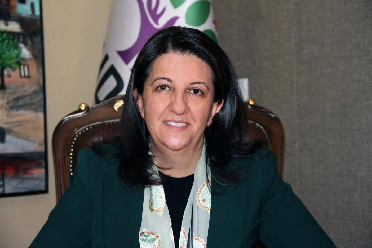 HDP Eş Genel Başkanı Pervin Buldan haddini aştı! Kürdistan'ı en kısa zamanda kuracaklarmış!