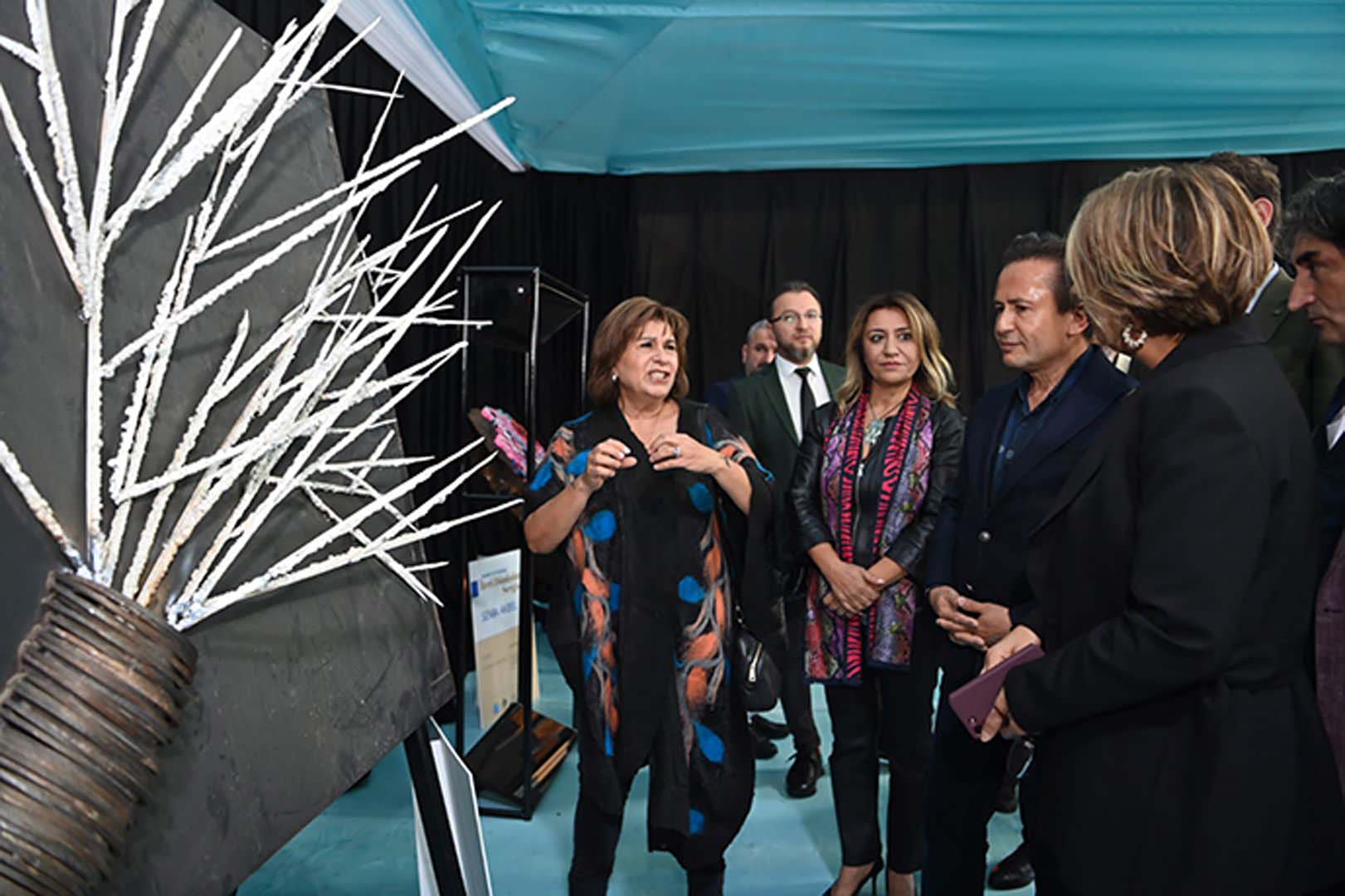 Sanayi Atıklarından İleri Dönüşüm Sergisi Tuzla Marina'da açıldı!