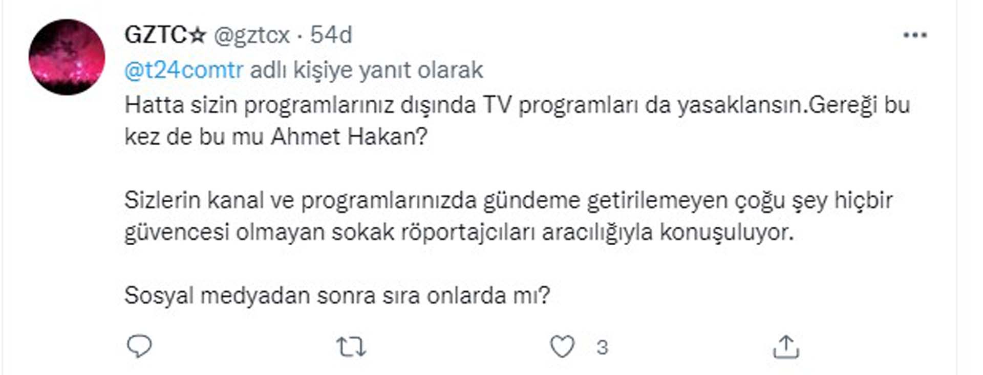 Ahmet Hakan'dan tepki çeken sözler! Sokak röportajlarını hedef aldı: Yasaklansın istiyorum
