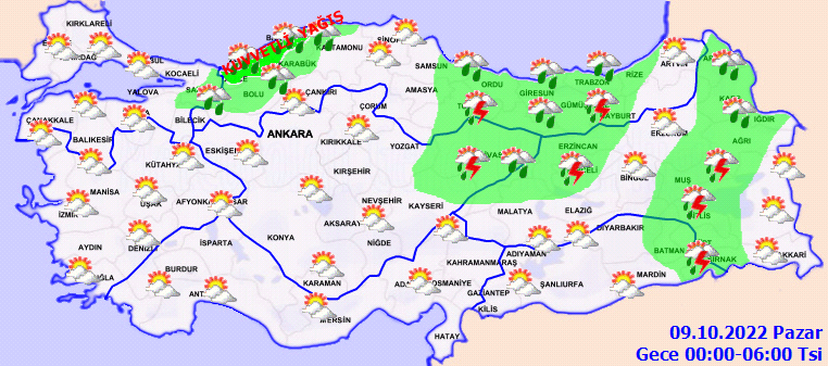  8 Ekim 2022 Cumartesi günü hava durumu nasıl olacak? Hava sıcaklıkları düşüyor: Meteoroloji'den vatandaşa kritik uyarı! İşte il il hava durumu...