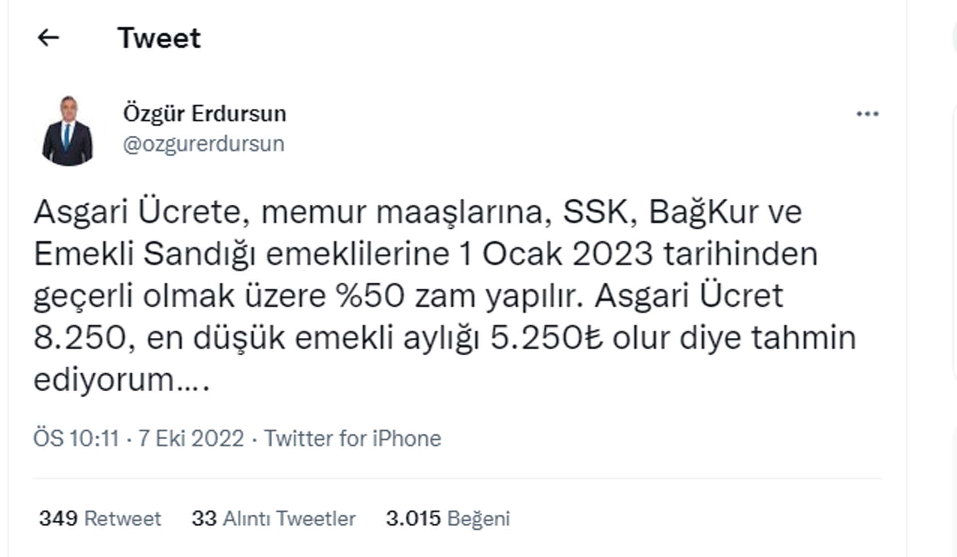 Uzman isimden çarpıcı açıklama! Asgari ücret ve emekli maaşının ne kadar olacağını açıkladı!