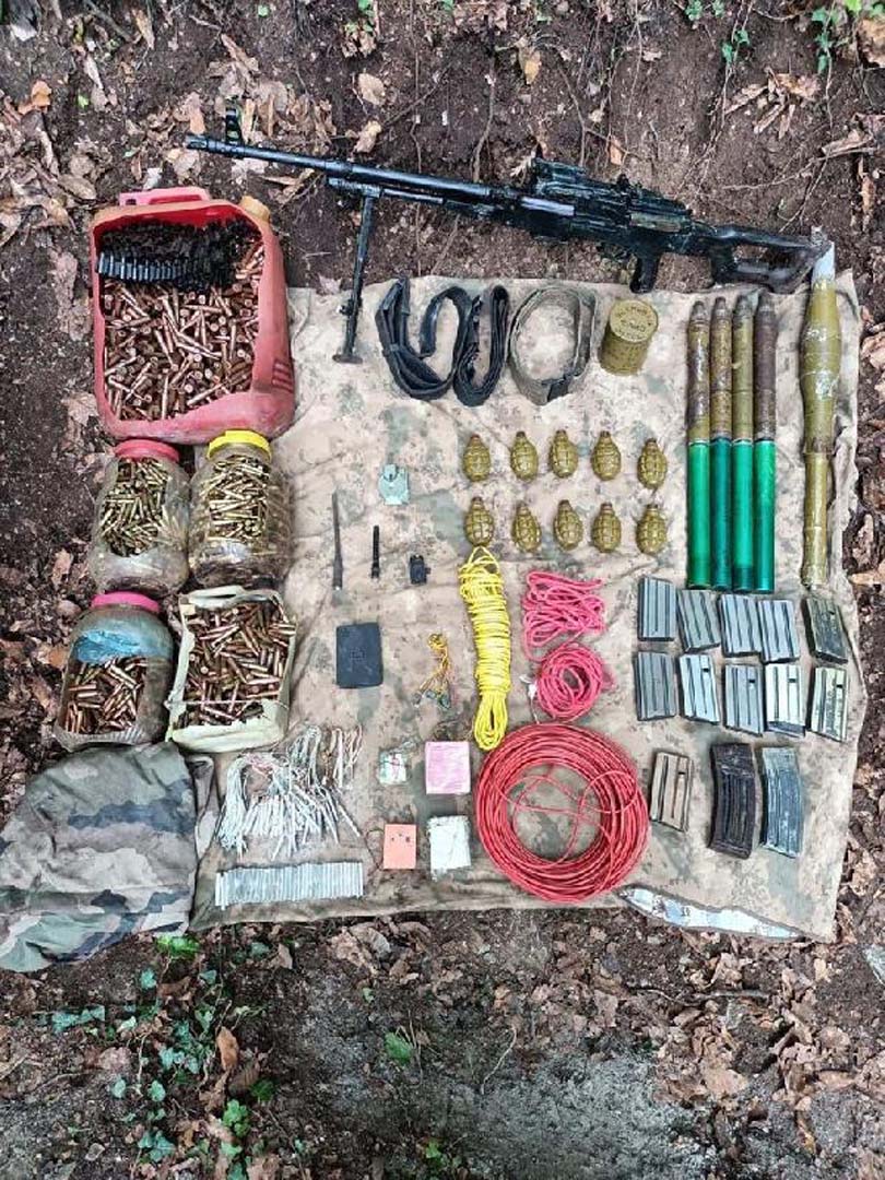 İçişleri Bakanlığı duyurdu! Hatay Amanoslar'da kırsalında çok sayıda mühimmat ele geçirildi!