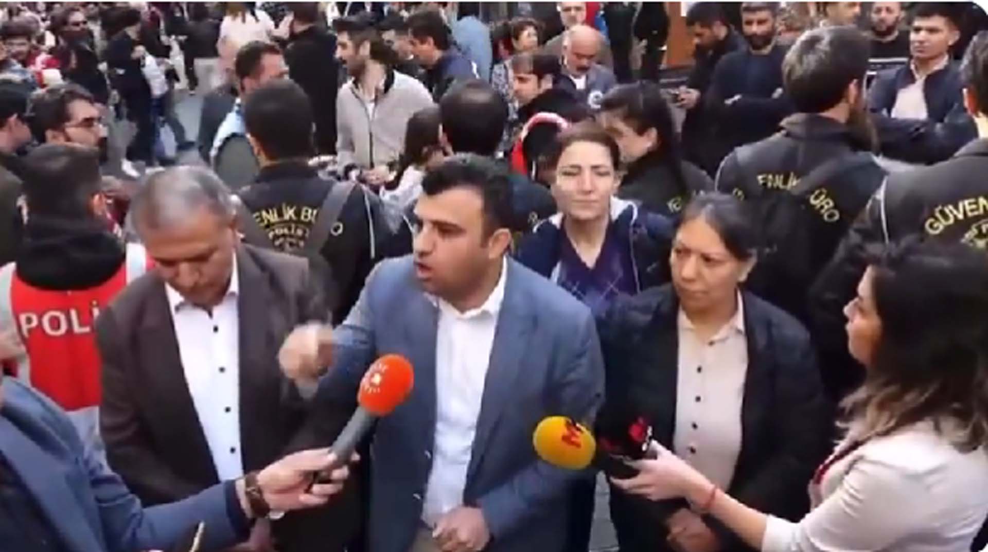 HDP'li Ömer Öcalan'dan küstah konuşma! Polis teşkilatını tehdit etmeye kalktı!