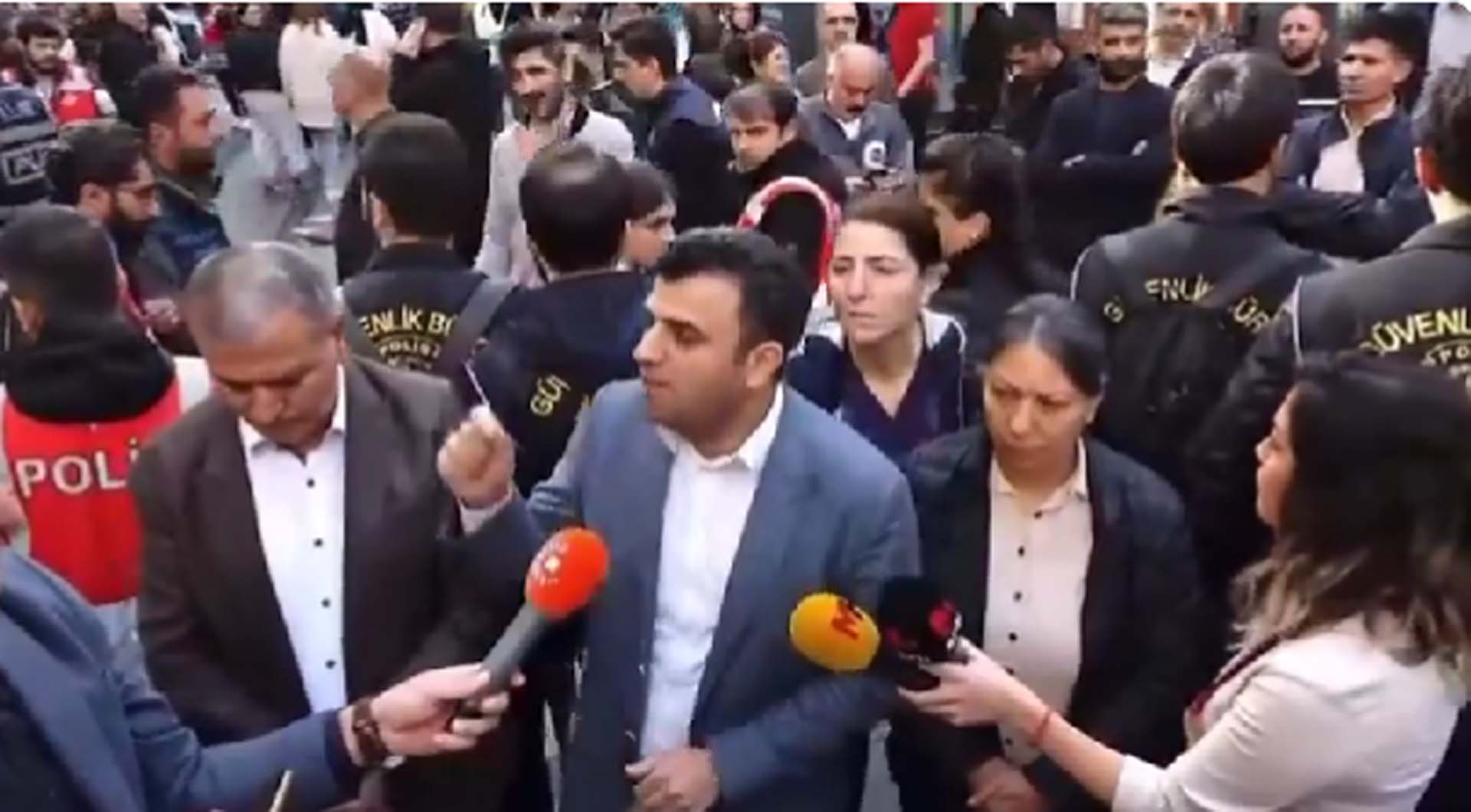 HDP'li Ömer Öcalan'dan küstah konuşma! Polis teşkilatını tehdit etmeye kalktı!