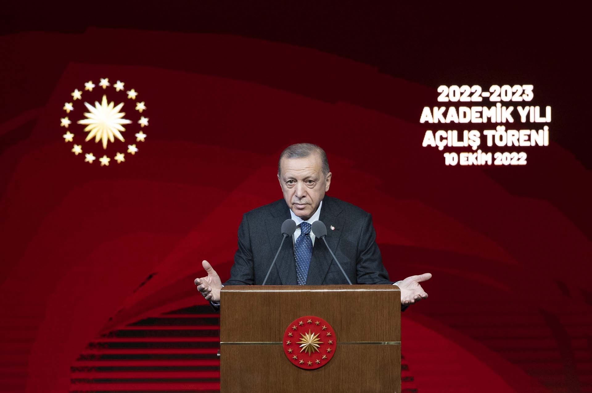 Cumhurbaşkanı Erdoğan, Akademik Yıl Açılış Töreni'nde konuştu, Kılıçdaroğlu'na çağrı yaptı: Dürüstsen gel anayasa değişikliğini yapalım