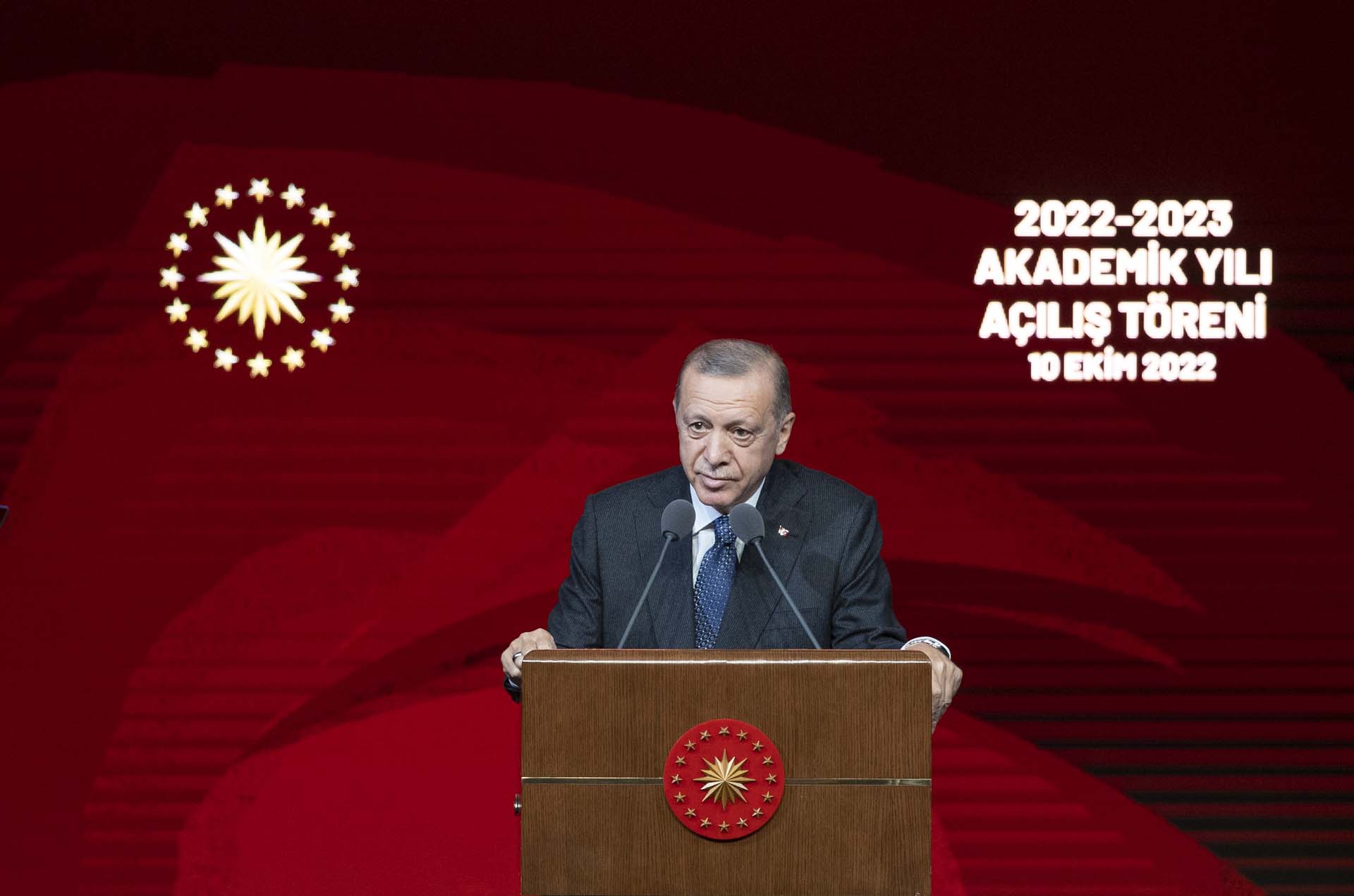 Cumhurbaşkanı Erdoğan, Akademik Yıl Açılış Töreni'nde konuştu, Kılıçdaroğlu'na çağrı yaptı: Dürüstsen gel anayasa değişikliğini yapalım