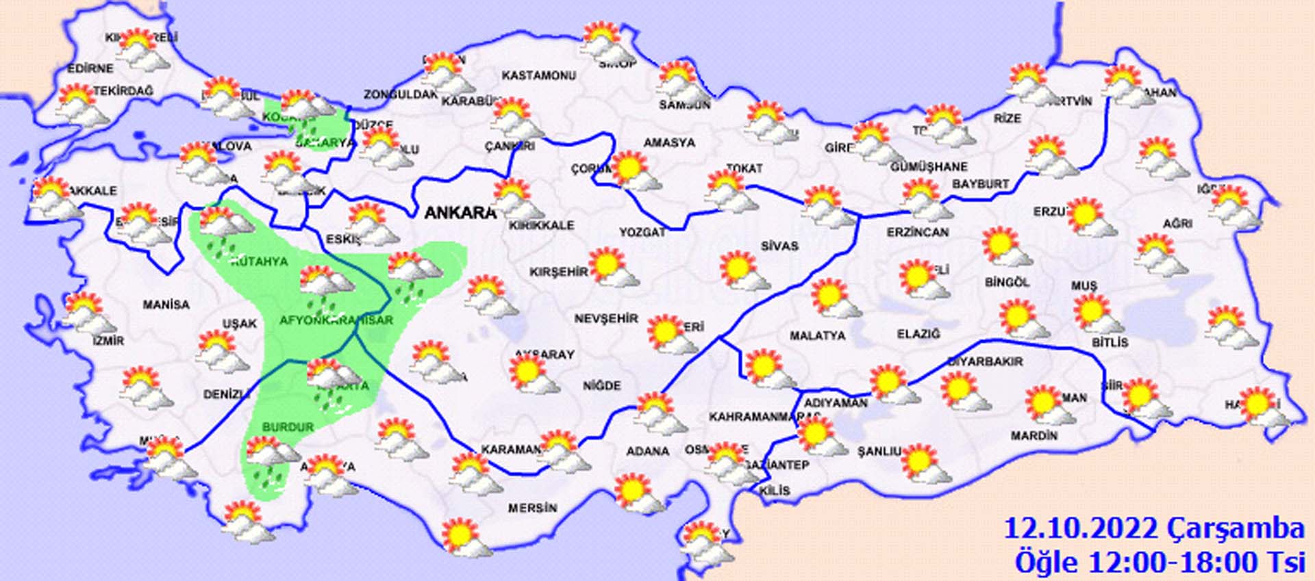 Meteoroloji o illeri tek tek saydı! Yerel sağanak yağış etkili olacak! İşte il il hava durumu... 