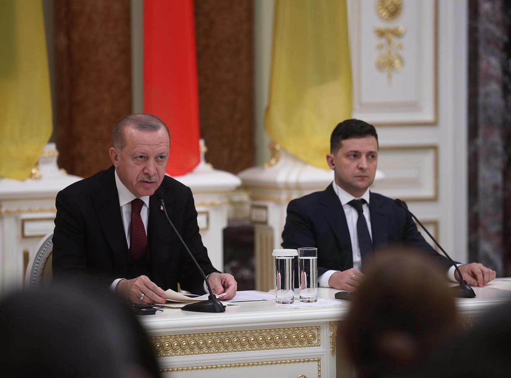 Cumhurbaşkanı Erdoğan, Zelenskiy ile telefonda görüştü! Kritik konular masaya yatırıldı