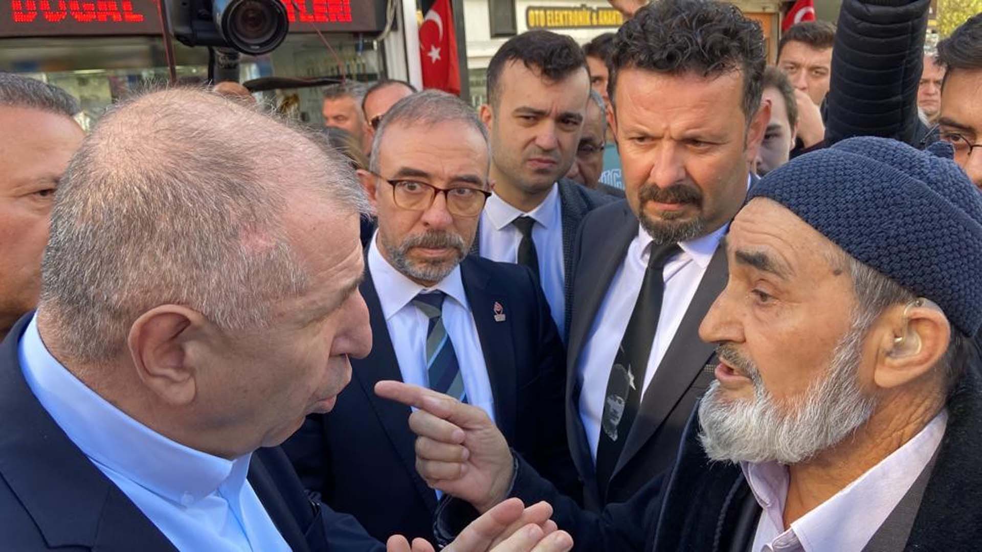 Ümit Özdağ'ın desteğini istediği vatandaştan sert sözler: Ucubelere destek vermem, Biz Tayyip Erdoğan’ı yeneceğiz diyorsanız ucubesiniz