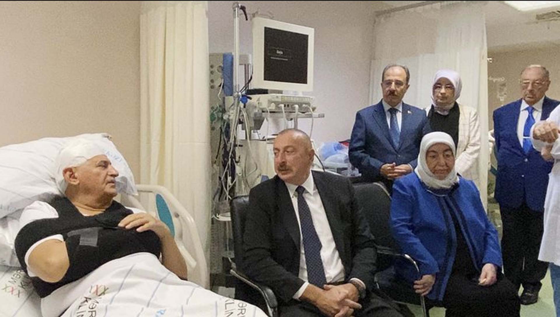 Son dakika | Azerbaycan'da trafik kazası geçirmişti! İşte Binali Yıldırım'ın hastanedeki ilk görüntüsü 