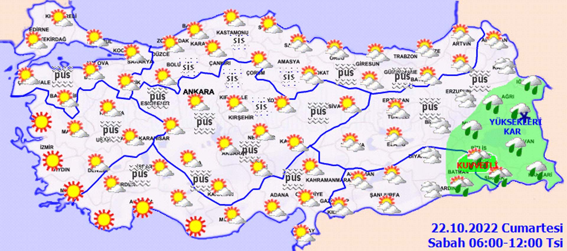 Meteorolojiden yağmur, karla karışık yağmur ve kar uyarısı! İşte il il hava durumu 