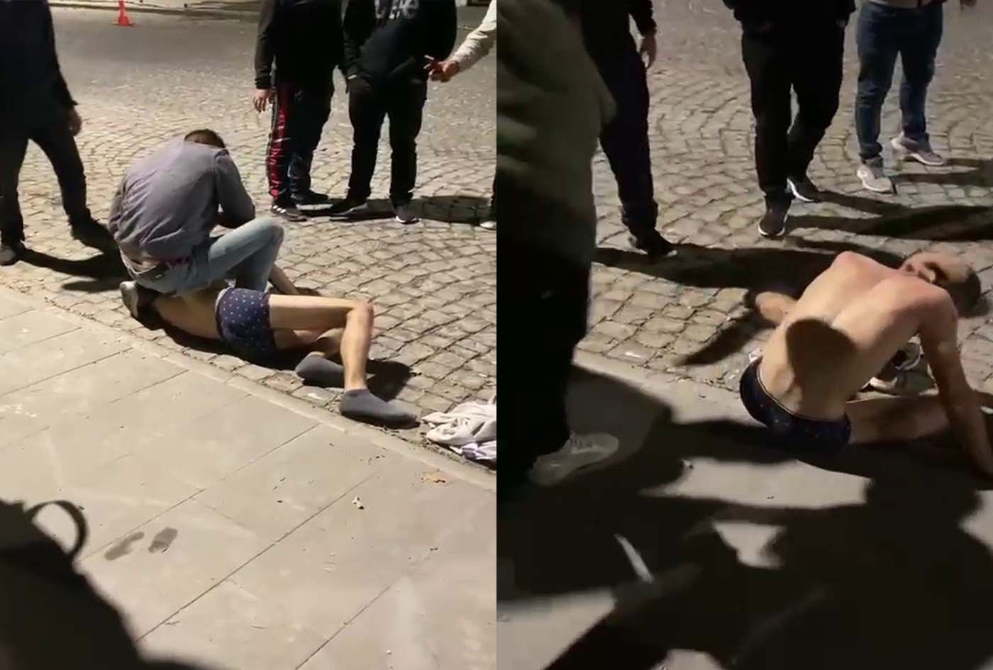 Kıyafetleri çıkarıldı, yüzü jiletlendi! Bir genç, mesaj attığı kızın abileri tarafından sokak ortasında öldüresiye darp edildi!