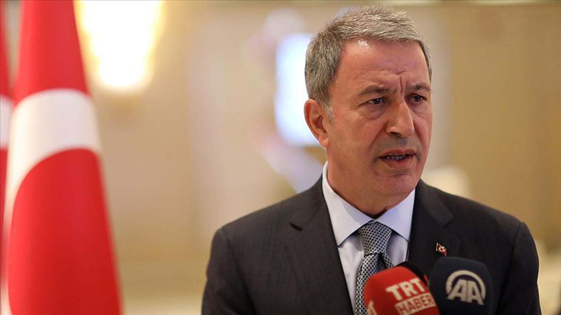Bakan Hulusi Akar'dan kimyasal silah yalanına ağır tepki: Bir iddia değil, son derece alçakça bir iftira